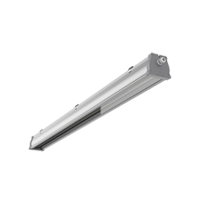 Светодиодный светильник VARTON Айрон GL 44 Вт 5000 K 1180х86х76 мм IP67 45° рассеиватель закаленное стекло